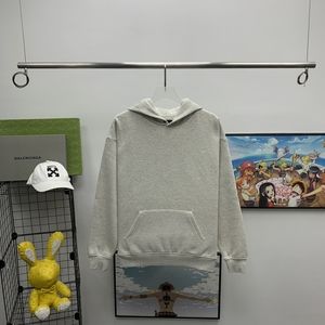 Fear Of God gray hooded sweatshirt